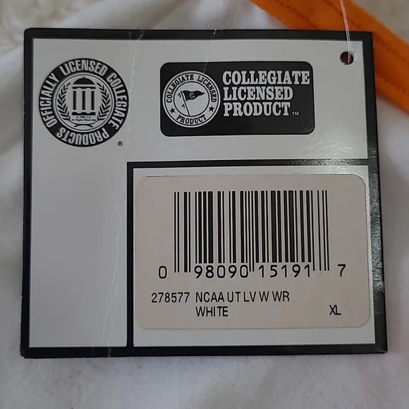 RARE Vintage Tennessee Lady Vols NEW Adidas UT Tennis Skirt Orange White Logo XL - Picture 12 of 13